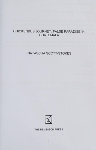 Cover for Chickenbus Journey