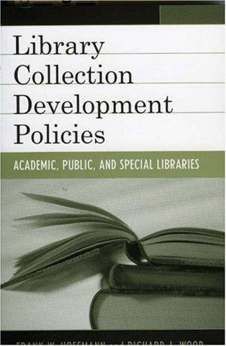 Cover for Library collection development policies