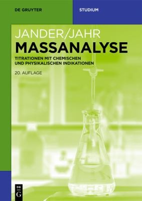 Cover for Maßanalyse