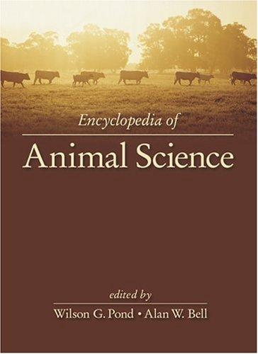 Cover for Encyclopedia of animal science