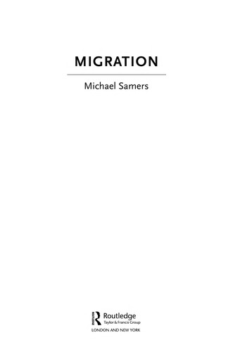 Cover for Migration