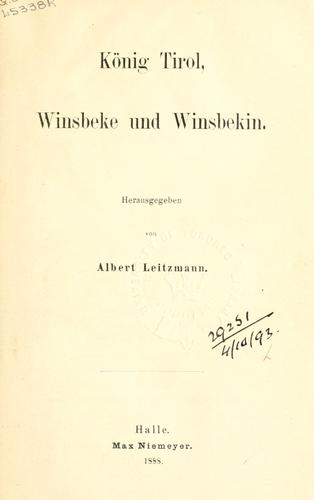 Cover for König Tirol