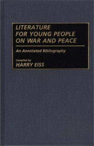 Cover for Literature for young people on war and peace