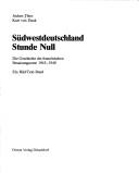 Cover for Südwestdeutschland Stunde Null