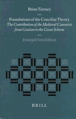 Cover for Foundations of the Conciliar Theory