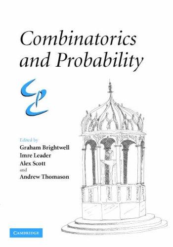 Cover for Combinatorics and Probability