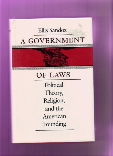 Cover for A government of laws