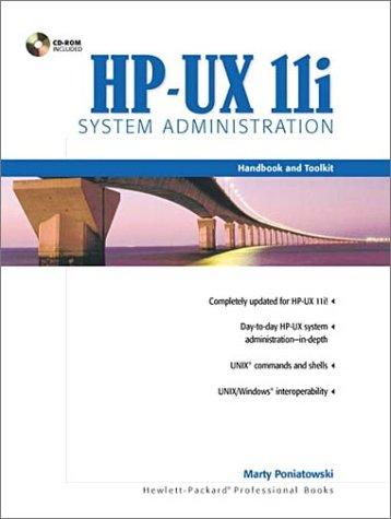 Cover for HP-UX 11i System Administration Handbook and Toolkit