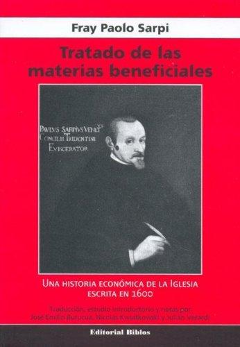 Cover for Tratado de Las Materias Beneficiales