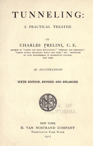 Cover for Tunneling