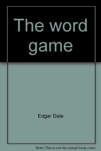 Cover for The word game
