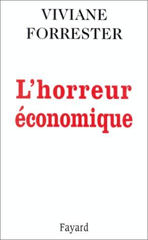 Cover for L' horreur économique