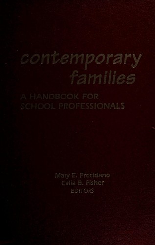 Cover for Contemporary families