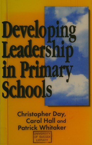 Cover for Developing leadership in primary schools