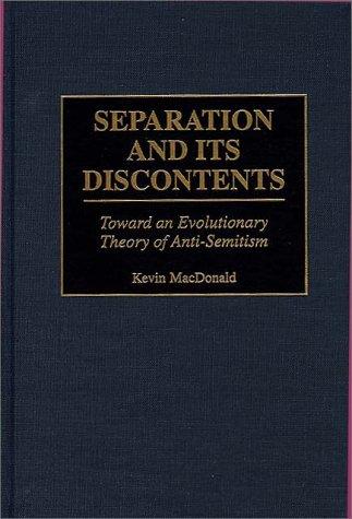 Cover for Separation and its discontents