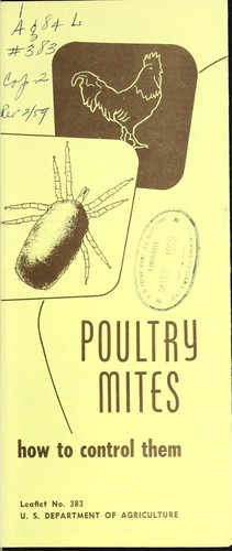 Cover for Poultry mites