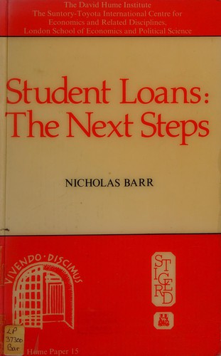 Cover for Student loans