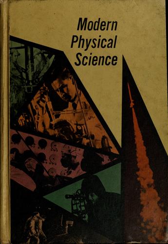 Cover for Modern physical science