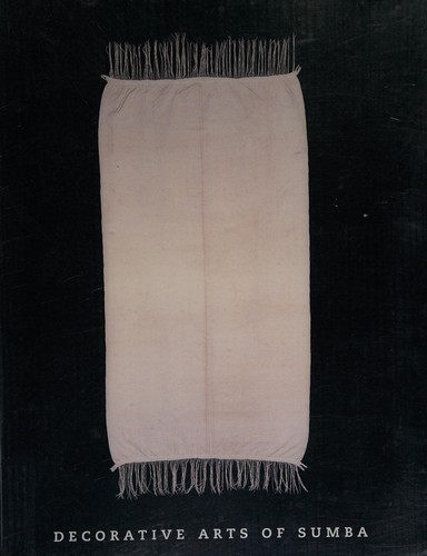 Cover for Decorative Arts of Sumba (Design Book)