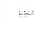 Cover for Alcock, obras y proyectos, 1959-1992 =