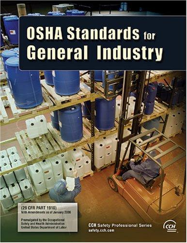 Cover for OSHA Standards for General Industry as of January 2006