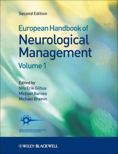 Cover for European handbook of neurological management