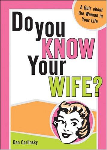 Cover for Do You Know Your Wife?