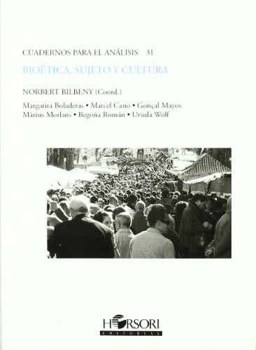 Cover for Bioética, sujeto y cultura