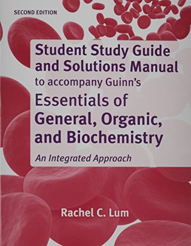 Cover for Study Guide and Solutions Manual for Essentials of General, Organic, and Biochemistry