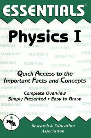 Cover for The essentials of physics I