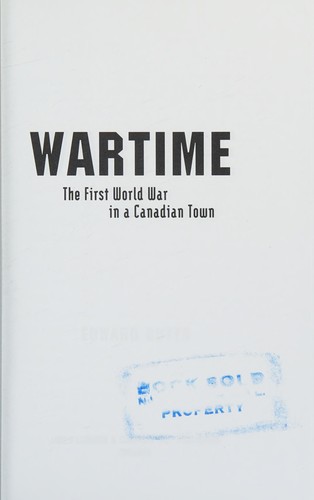 Cover for Wartime