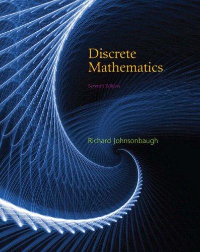 Cover for Discrete Mathematics (7th Edition)