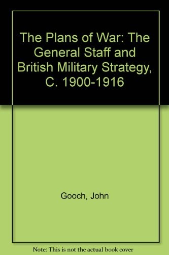 Cover for The plans of war