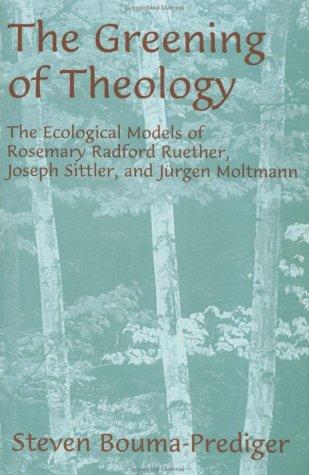 Cover for The greening of theology