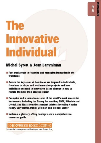 Cover for The innovative individual