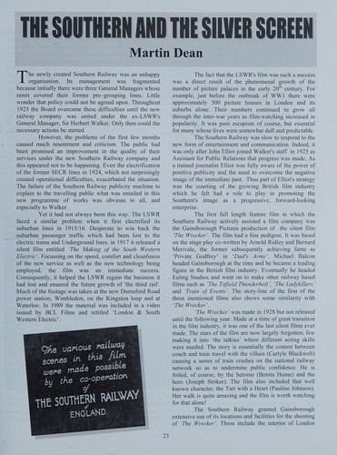 Cover for Southern Way