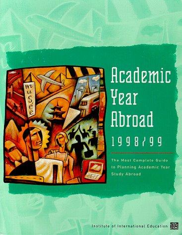 Cover for Academic Year Abroad 1998-99
