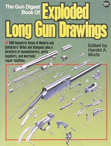 Cover for The Gun digest book of exploded long gun drawings