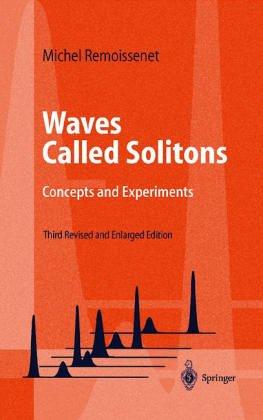 Cover for Waves called solitons