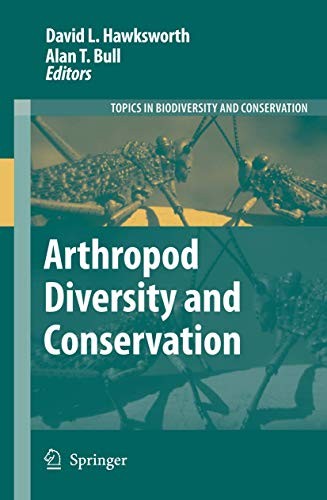 Cover for Arthropod Diversity and Conservation