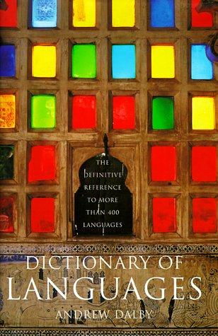 Cover for Dictionary of languages