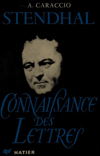 Cover for Stendhal.