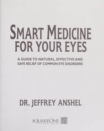 Cover for Smart Medicine for Your Eyes