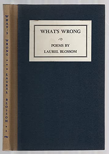 Cover for What's wrong