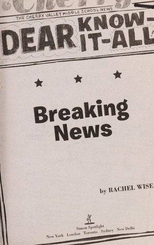Cover for Breaking news