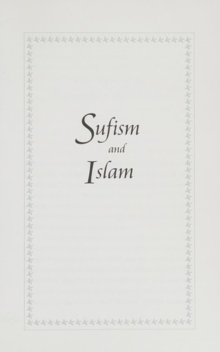 Cover for Sufism and Islam
