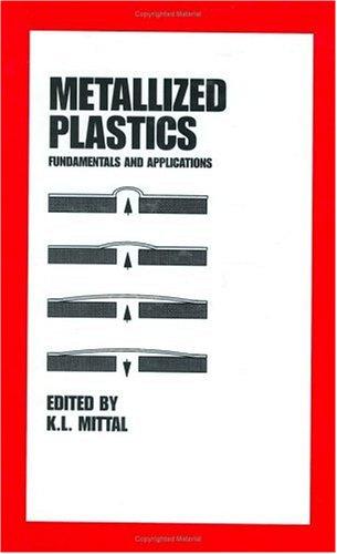 Cover for Metallized Plastic (Plastics Engineering, Vol 43)