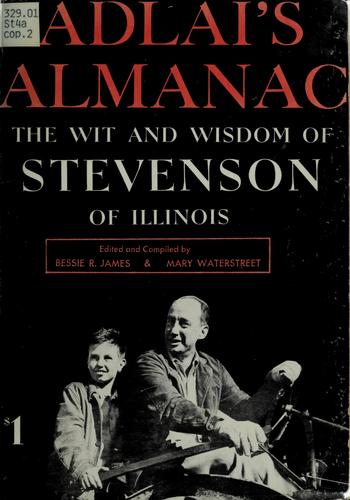Cover for Adlai's almanac