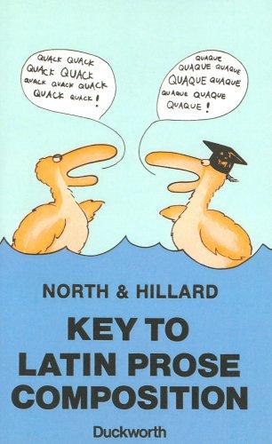 Cover for Key to Latin Prose Composition