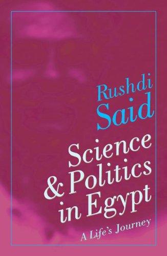 Cover for Science and politics in Egypt